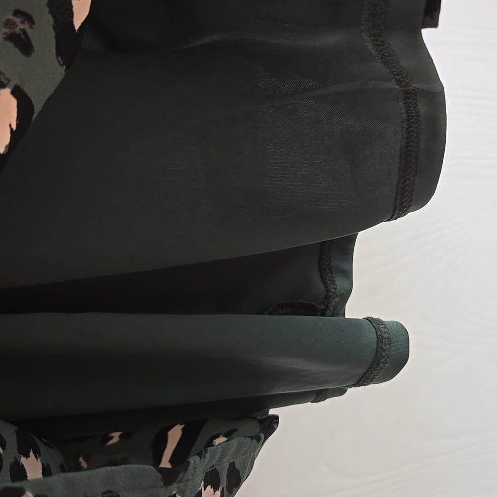 Torrid | Cami Tank/ Swing Green Leopard Top - Picture 6 of 9